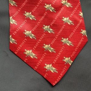 R G Silk Tie 'Healing the World' Philanthropy